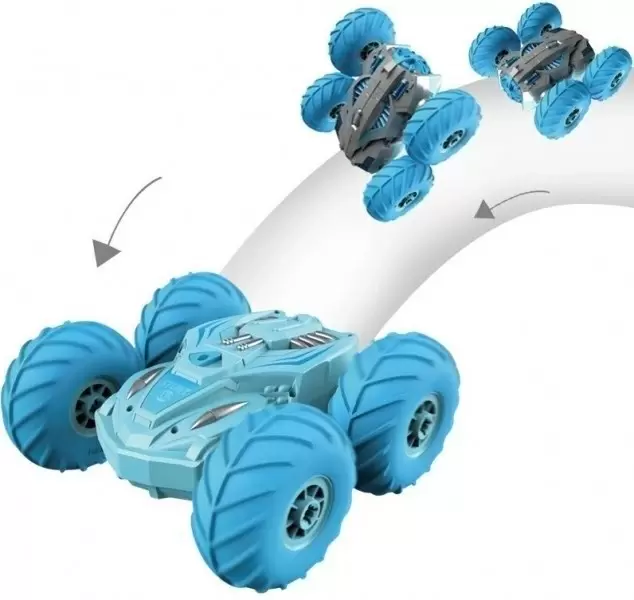 Радиоуправляемая игрушка Crazon 4CH Amphibious, голубой