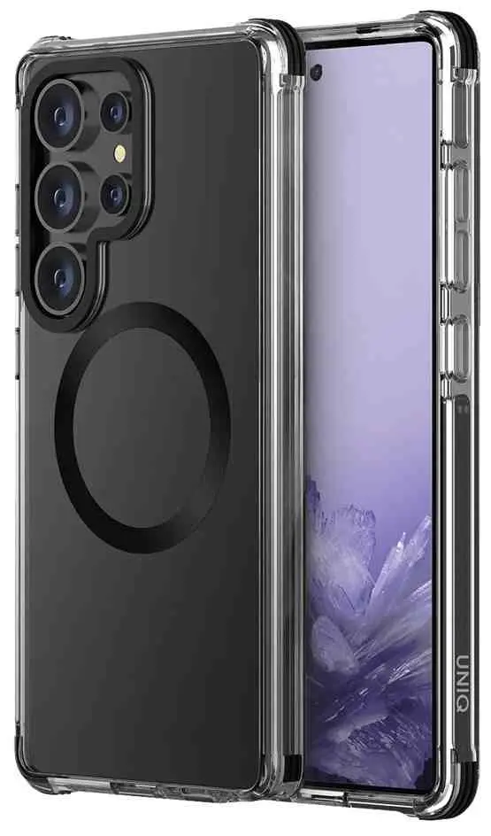 Husă de protecție Uniq Samsung S25 Ultra Combat Carbon Magclick (UNIQ-GS25UHYB-COMMBLK), negru