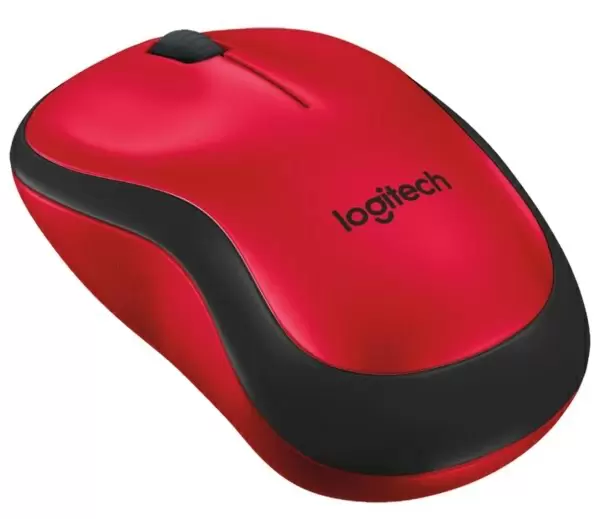 Мышка Logitech M220, красный