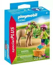 Set jucării Playmobil Girl with Pony