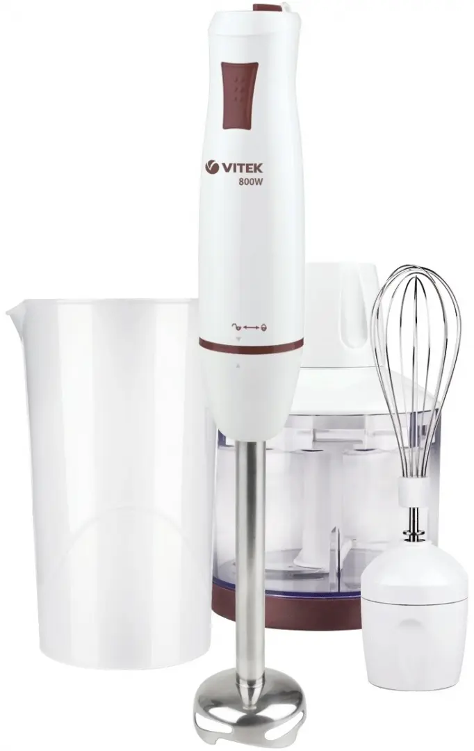 Blender Vitek VT-8522, alb|, alb/roșu