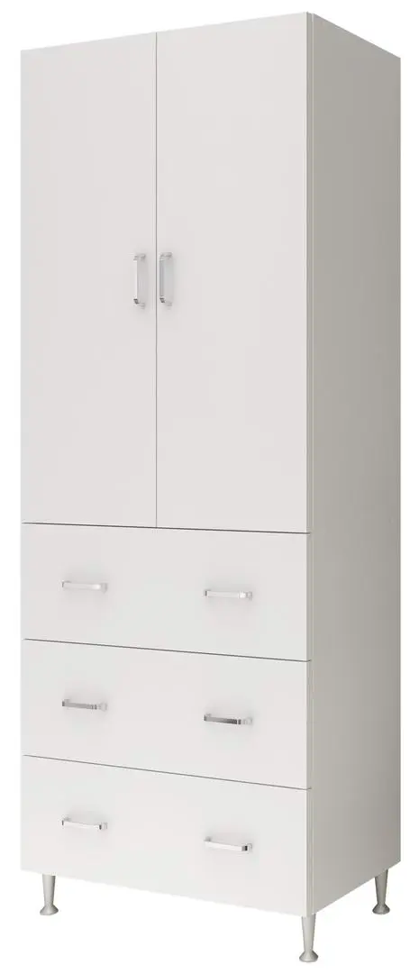 Dulap Marcel Prod 2U-3S 70, alb