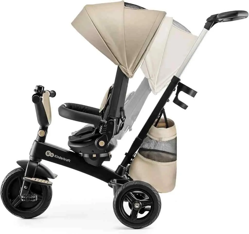 Детский велосипед KinderKraft Easytwist, бежевый