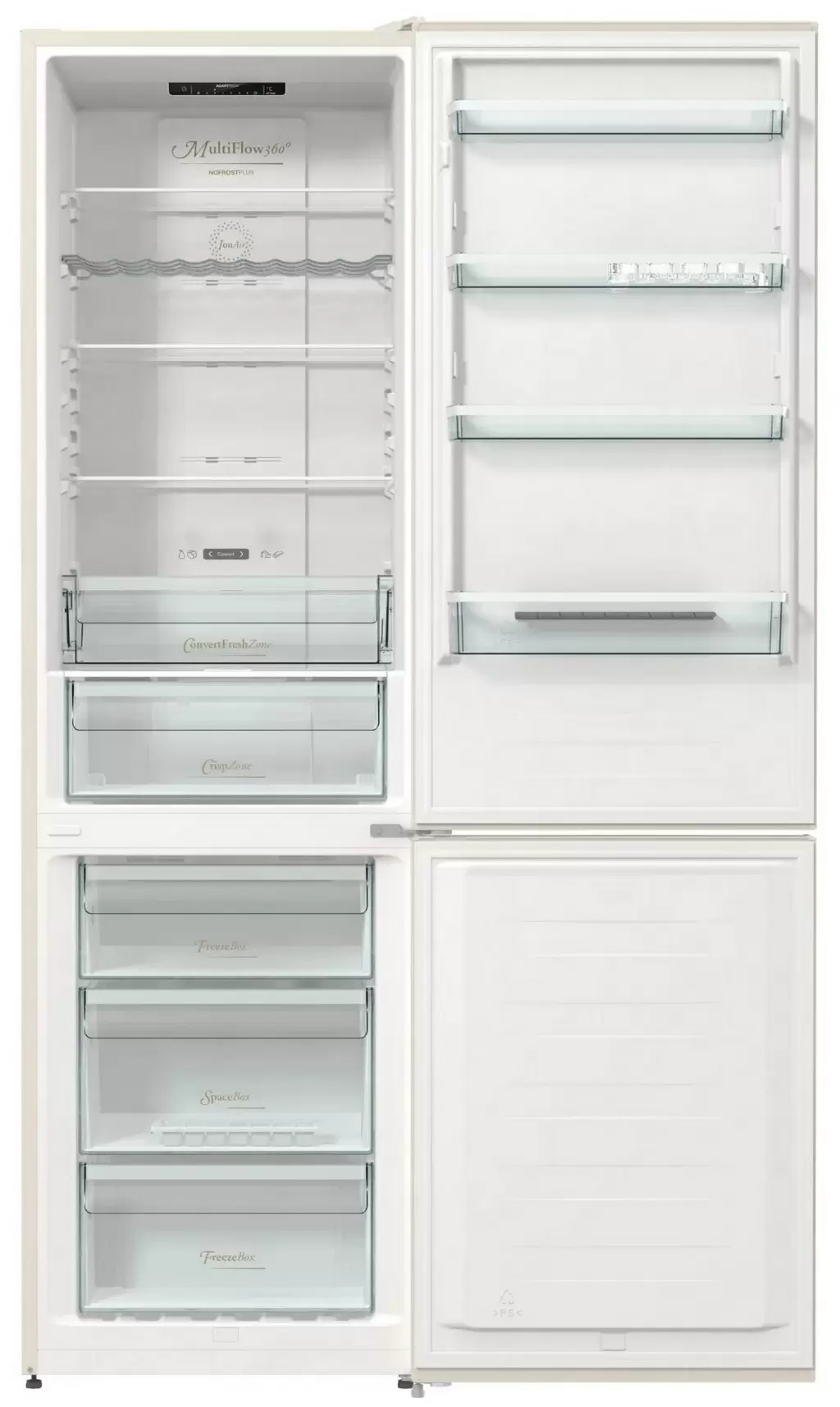 Frigider Gorenje NRK 6202 CLI, bej