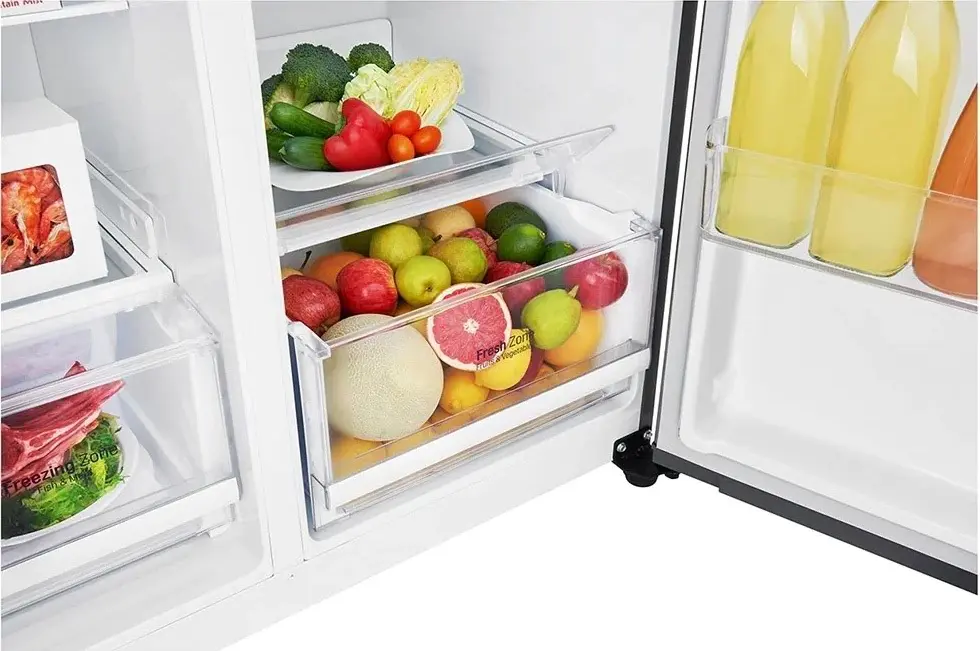 Frigider LG GC-B247JLDV, argintiu