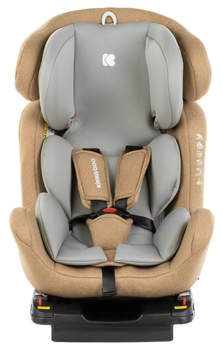 Детское автокресло Kikka Boo 4 Safe Isofix, бежевый