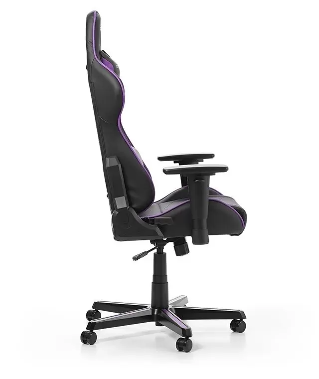 Компьютерное кресло DXRacer GC-F08-NV, черный/фиолетовый