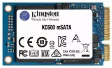 SSD накопитель Kingston KC600 mSATA, 512GB