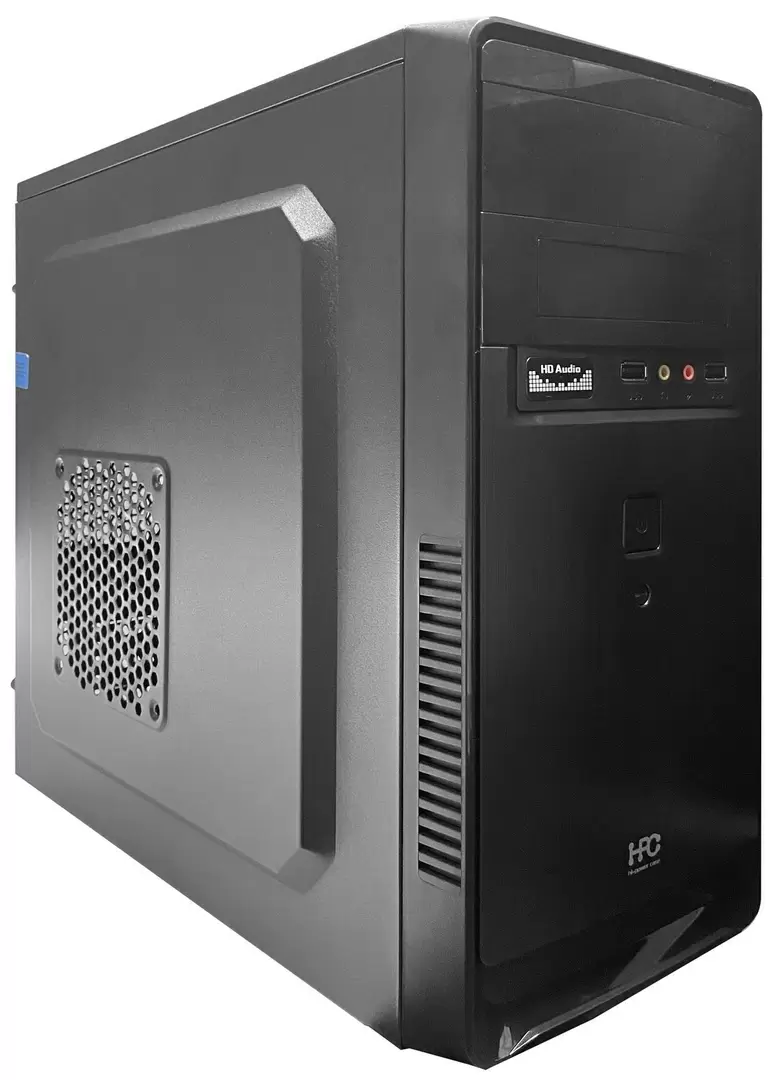 Системный блок Atol PC1014MP (AMD E1-6010/4ГБ/256ГБ), черный