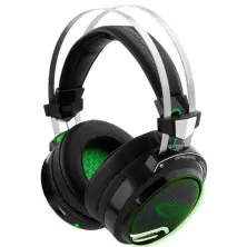 Наушники Esperanza Blood Hunter EGH9000, черный/зеленый на tehnoparc.md Наушники Esperanza Blood Hunter EGH9000, черный/зеленый
