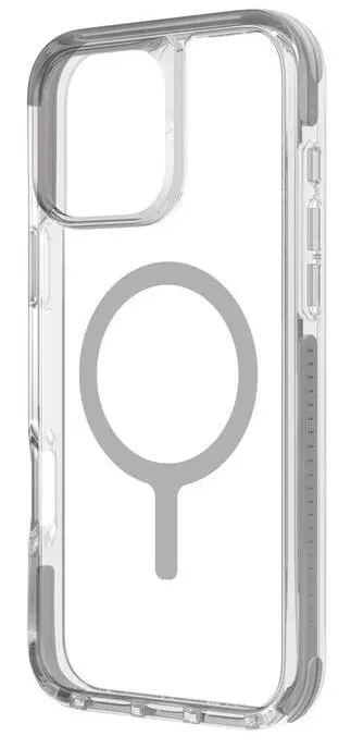 Husă de protecție Uniq Case Hybrid Combat for iPhone 16 Pro, gri/transparent