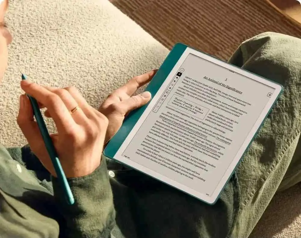 Электронная книга Amazon Kindle Scribe 1st Gen 2024 64GB, зеленый