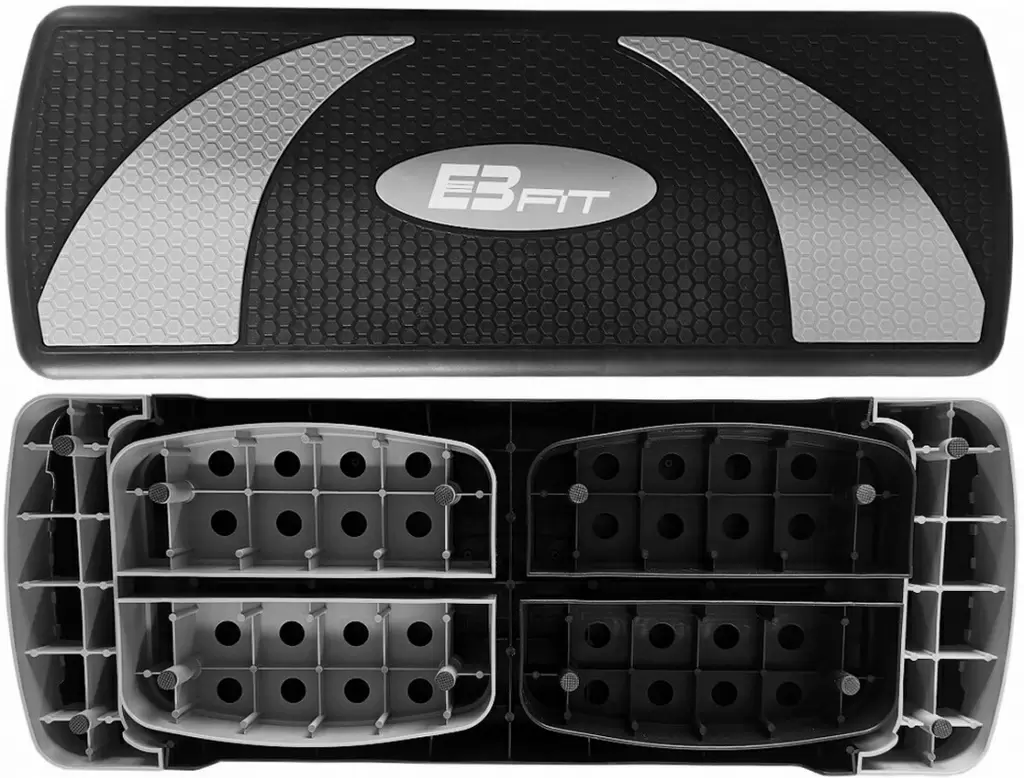 Степ платформа EB Fit Aerobic 3 Step, черный