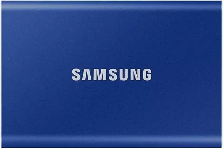 Внешний SSD Samsung Portable T7 1ТБ, синий