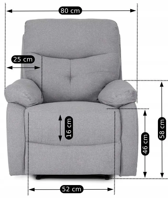 Кресло Mebel Elite Inter 2, серый
