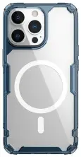 Чехол Nillkin Apple iPhone 13 Pro Ultra thin TPU Nature Pro Magnetic, синий