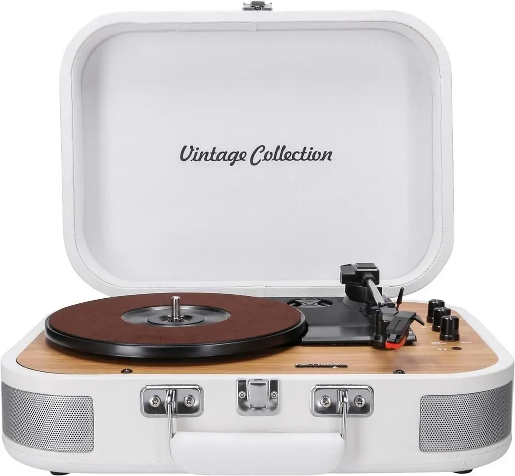 Vinyl Audio System Muse MT-201 WW, alb