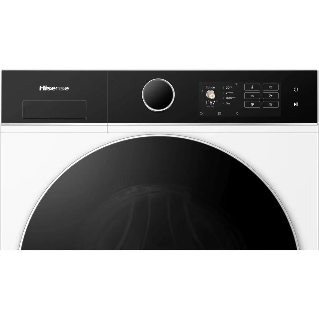 Maşină de spălat rufe Hisense WF5I8043BWF, alb pe tehnoparc.md Maşină de spălat rufe Hisense WF5I8043BWF, alb