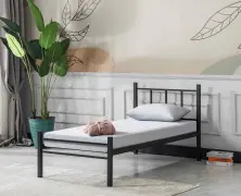 Кровать Evger K-90 90x200cm, черный на tehnoparc.md Кровать Evger K-90 90x200cm, черный