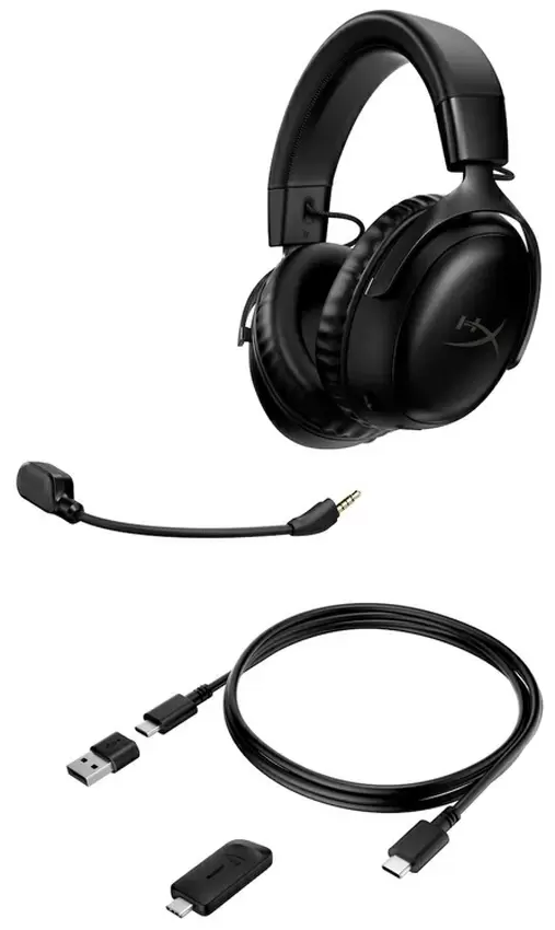 Наушники HyperX Cloud III Wireless, черный