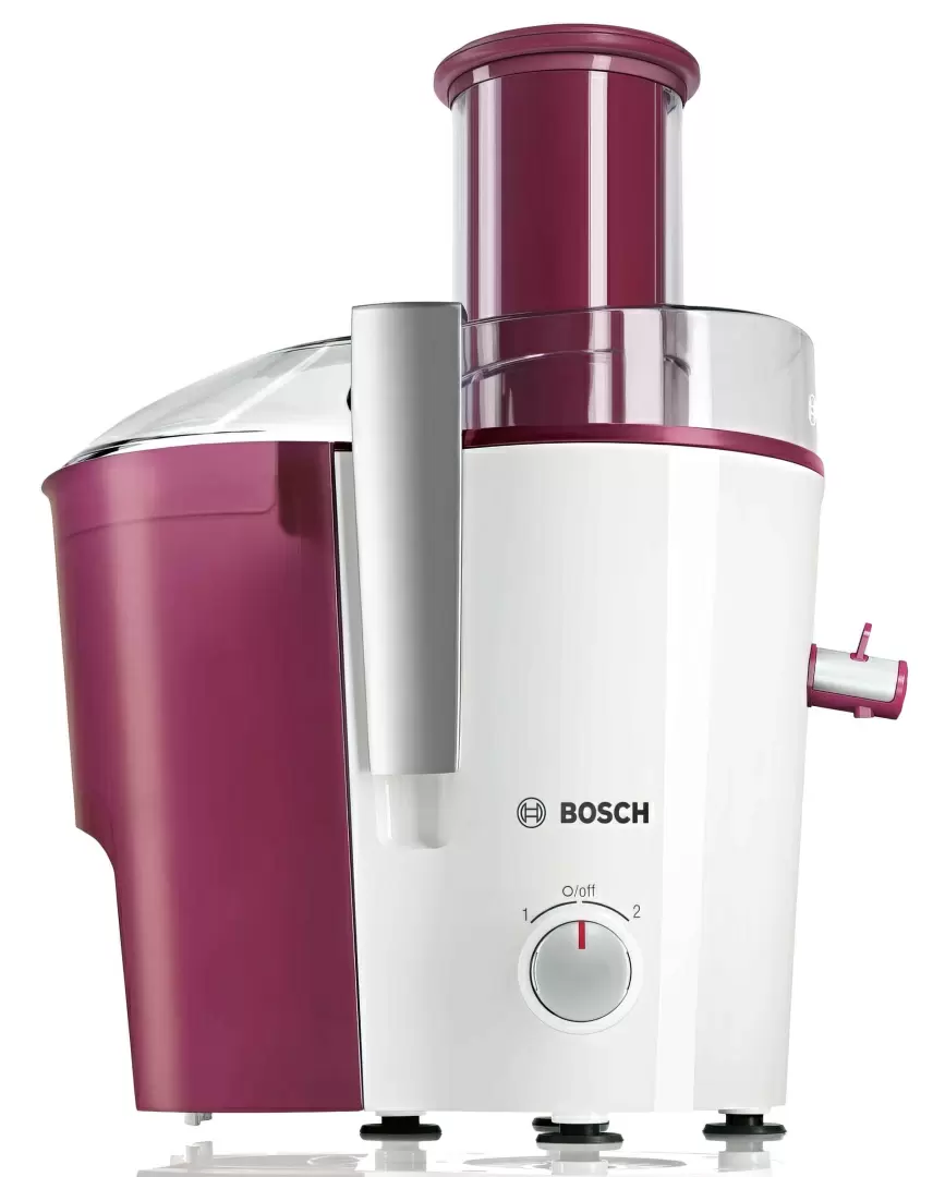 Соковыжималка Bosch MES25C0, белый/бордовый