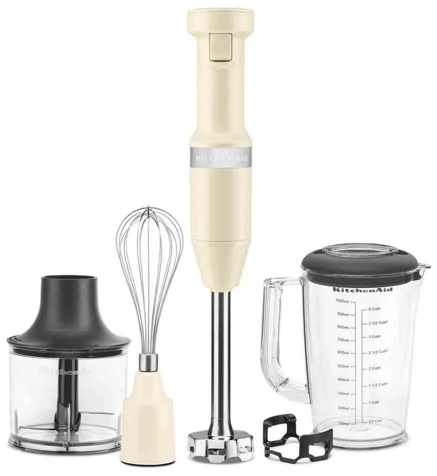 Blender KitchenAid 5KHBV83EAC, cremă