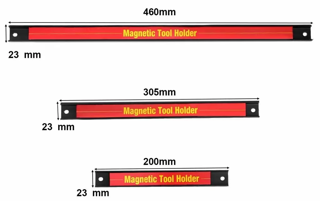 Магнитный держатель для инструментов Costway TL35308, красный