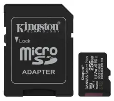 Карта памяти Kingston microSD Canvas Select Plus 256GB