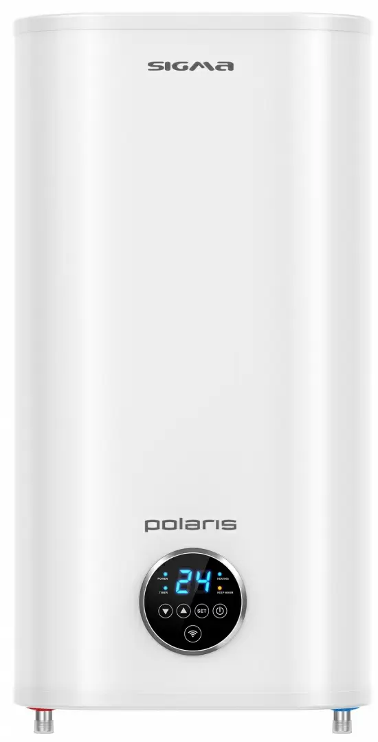 Boiler cu acumulare Polaris Sigma Wi-Fi 80 SSD, alb