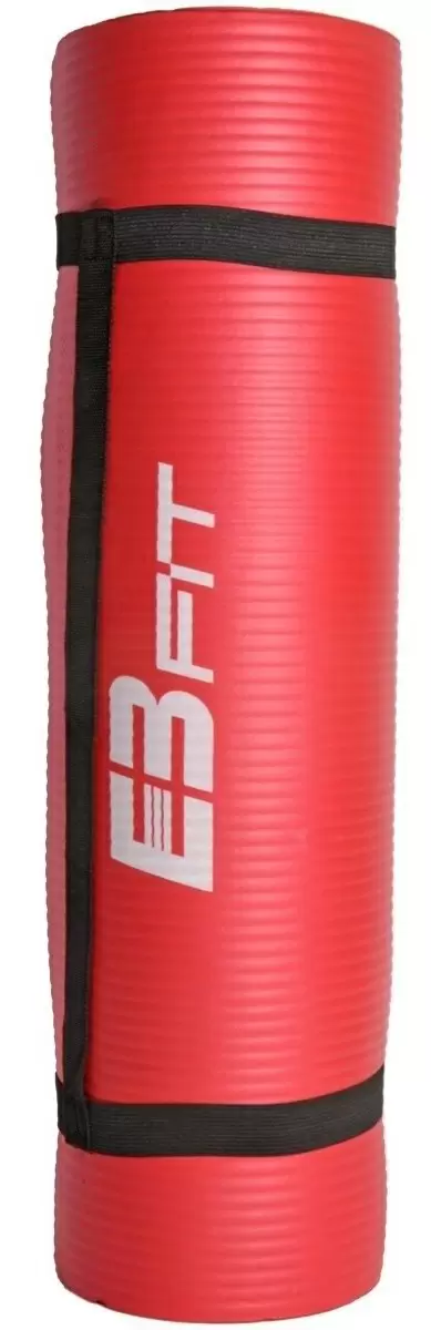 Коврик для йоги EB Fit Fitness Mat NBR, красный