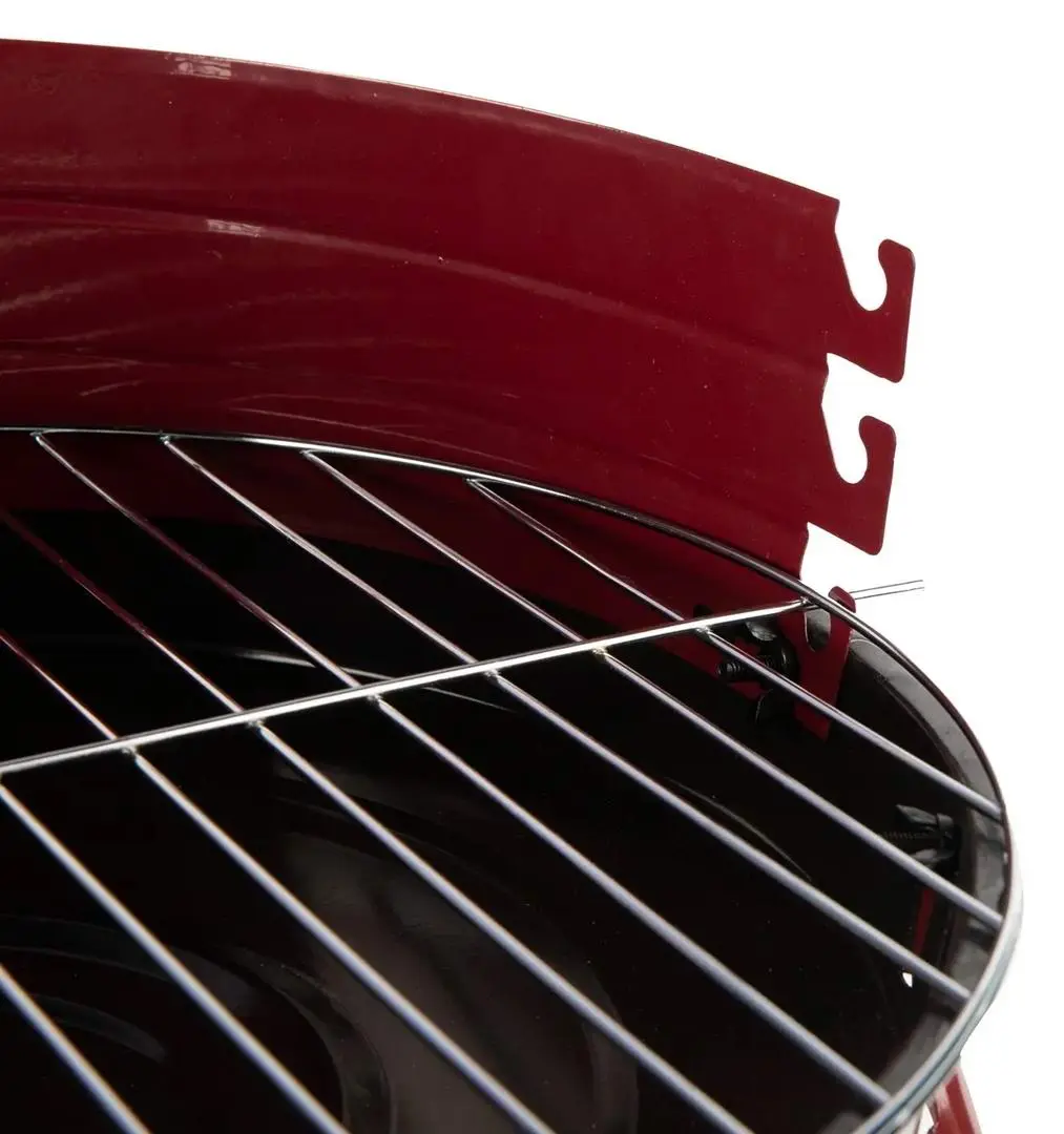 Гриль Landmann Rundgrill 38см, бордовый