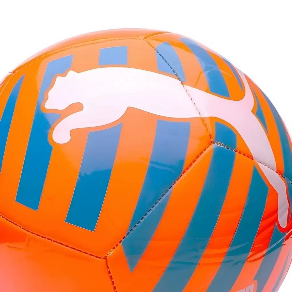 Minge de fotbal Puma Big Cat N.5, portocaliu/albastru