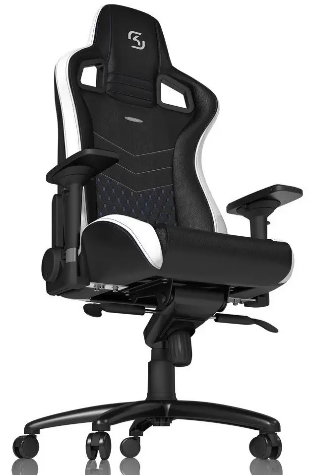 Компьютерное кресло Noblechairs NBL-PU-SKG-001 SK, черный/белый