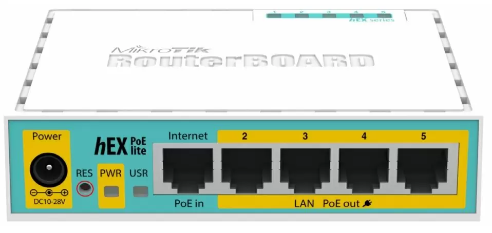 Router Mikrotik RB750UPr2 hEX PoE lite