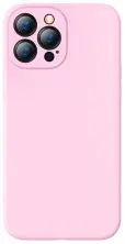 Чехол Baseus Liquid Silica Gel Protective Case For iPhone 13 Pro, розовый