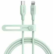 USB Кабель Anker A80A2G61 Type-C to Lightning Bio-based 1.8м, зеленый