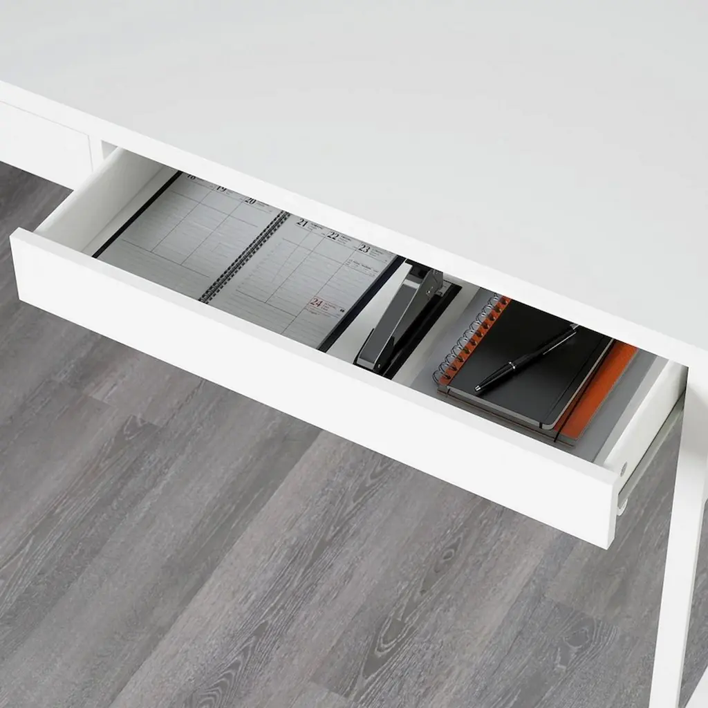 Masă de birou IKEA Micke 142x50cm, alb