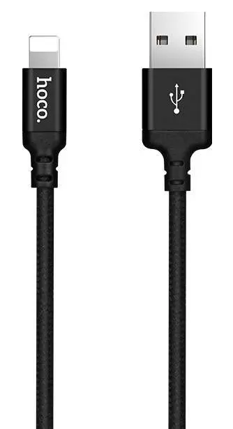 Cablu USB Hoco X14 Times speed Lightning 1m, negru
