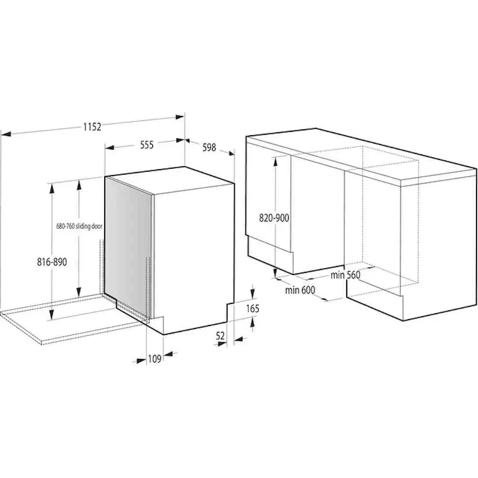 Maşină de spălat vase Gorenje GV673A65