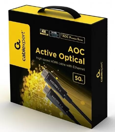 Cablu video Cablexpert CCBP-HDMI-AOC-50M