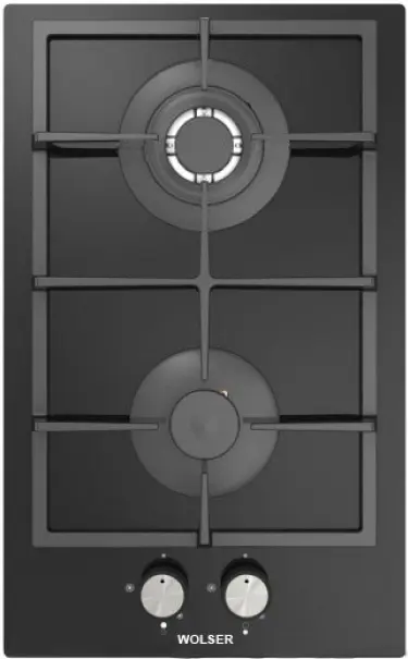 Газовая панель Wolser WL-6200 GT IC, черный