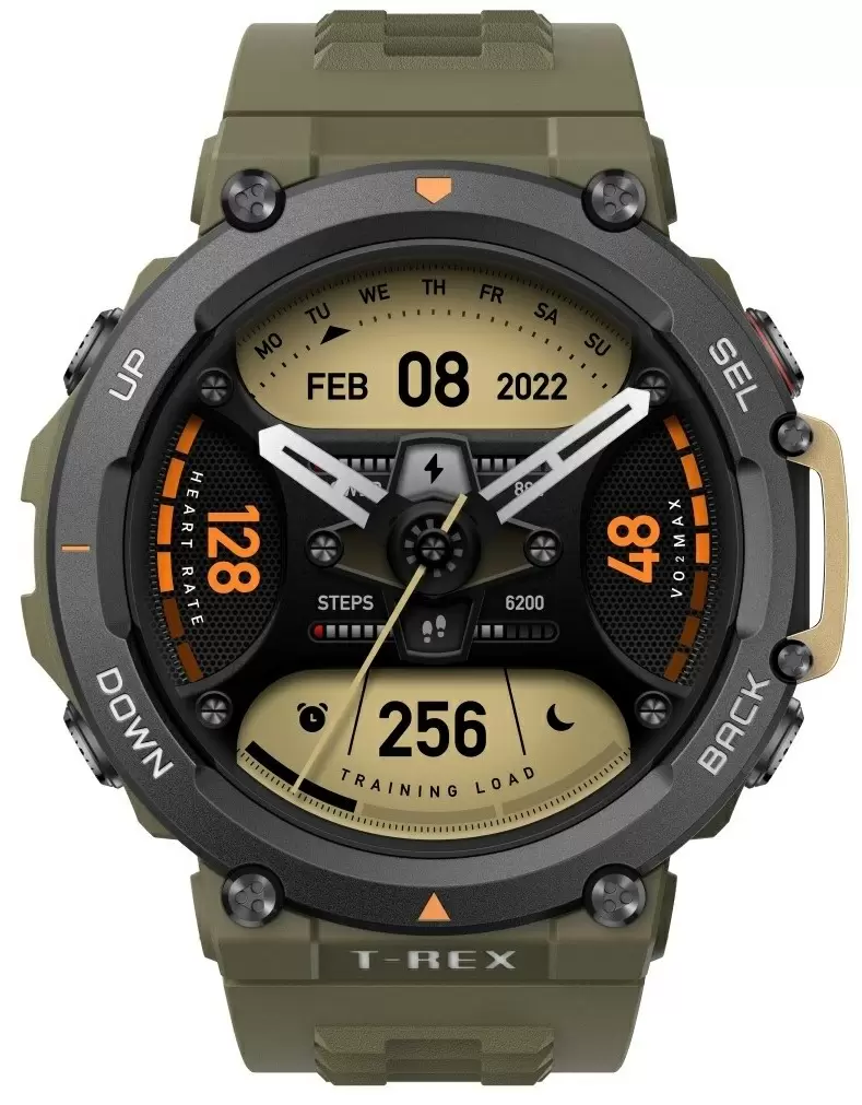 Smartwatch Xiaomi Amazfit T-Rex 2, verde