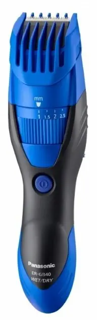 Aparat de tuns Panasonic ER-GB40-A520, albastru/negru pe tehnoparc.md Aparat de tuns Panasonic ER-GB40-A520, albastru/negru