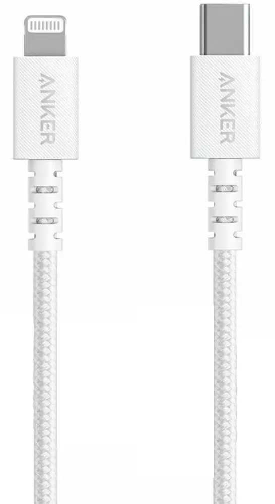 Cablu USB Anker A8618H21 Type-C to Lightning 1.8m, alb