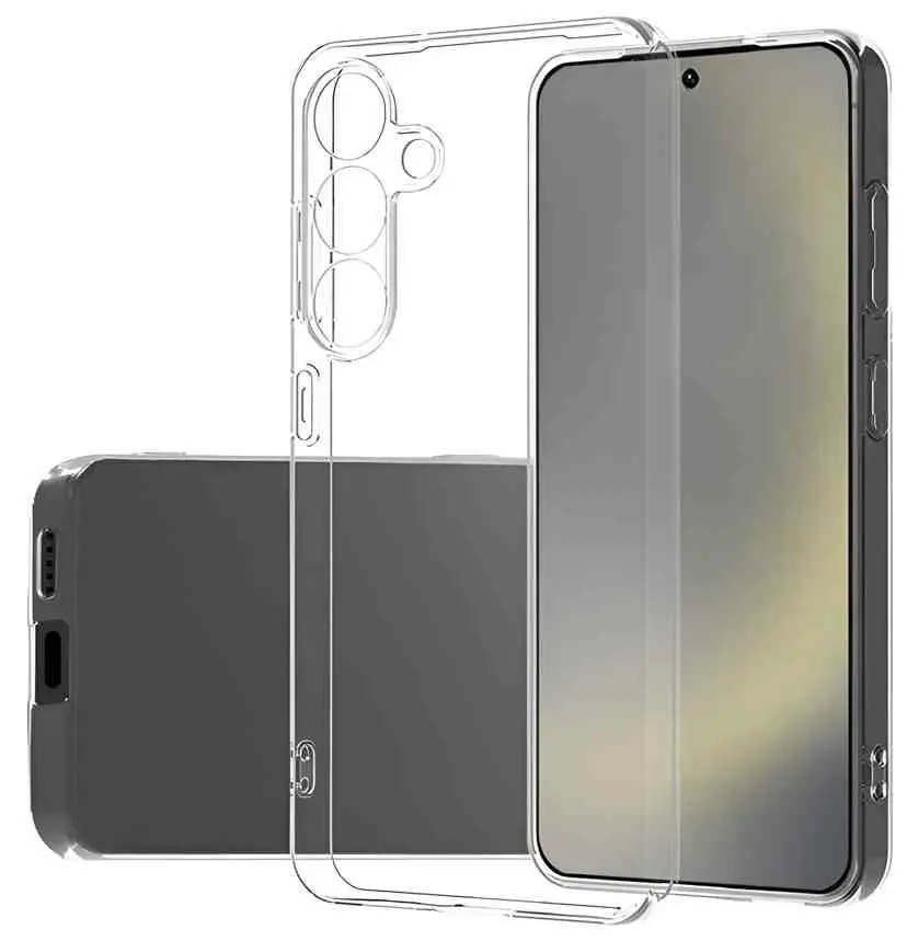 Чехол WOO Soft TPU Samsung Galaxy S25 Clear (WOOCSCSAMS25CL), прозрачный на tehnoparc.md Чехол WOO Soft TPU Samsung Galaxy S25 Clear (WOOCSCSAMS25CL), прозрачный
