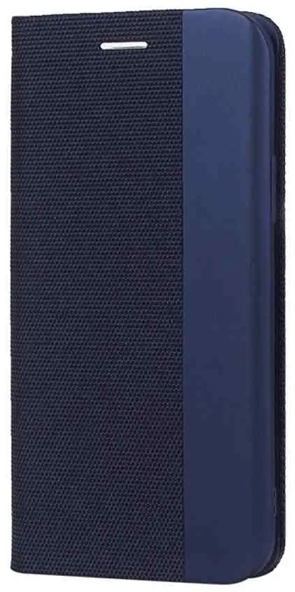 Husă de protecție WOO Shell Flip Nylon Xiaomi Redmi Note 14 Pro 4G (WCSFNYXRN14P4BL), albastru