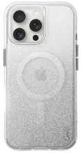Чехол Uniq Case for iPhone 16 Pro Coehl with Magclick Charging Lumino Sparkling Silver, серебристый на tehnoparc.md Чехол Uniq Case for iPhone 16 Pro Coehl with Magclick Charging Lumino Sparkling Silver, серебристый