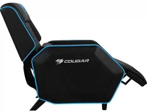 Scaun de birou Cougar Ranger PS, negru/albastru