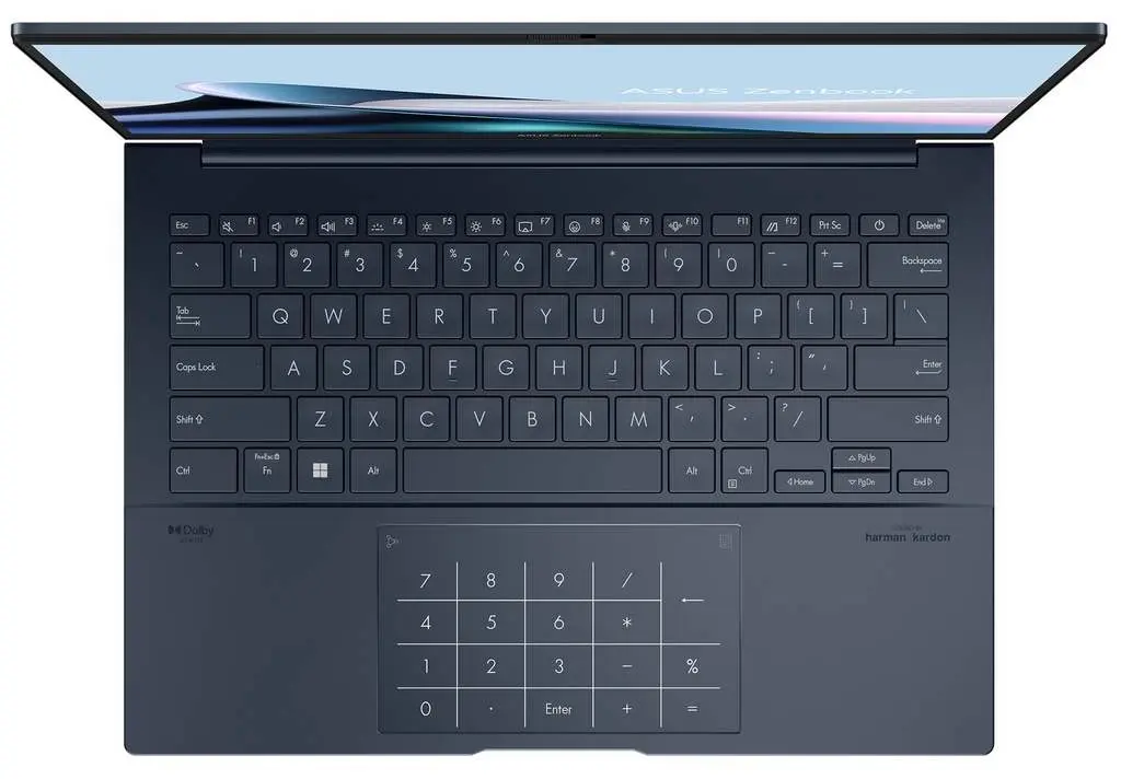 Laptop Asus Zenbook 14 OLED UX3405MA (14"/WUXGA/Core Ultra 7 155H/16GB/1TB/Intel Arc), albastru pe tehnoparc.md Laptop Asus Zenbook 14 OLED UX3405MA (14"/WUXGA/Core Ultra 7 155H/16GB/1TB/Intel Arc), albastru