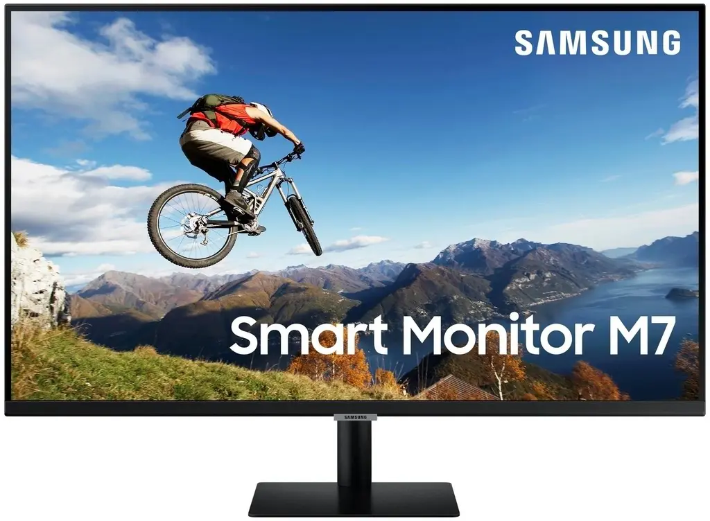 Монитор Samsung S32AM700UI, черный